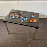 Belarti attribution side table - with tiles - 1960/70's