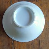 White porcelain salad bowl dish