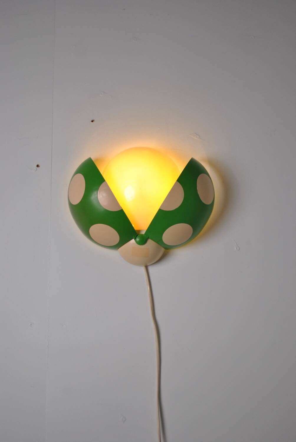 Lucinelle ladybug wall lamp by Jean-Pierre Vitrac 1979