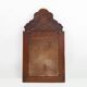 French copper Art Deco wall cabinet with beveled mirror, 1930s