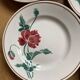 Luxury dessert plates poppies Luxeuil hbcm