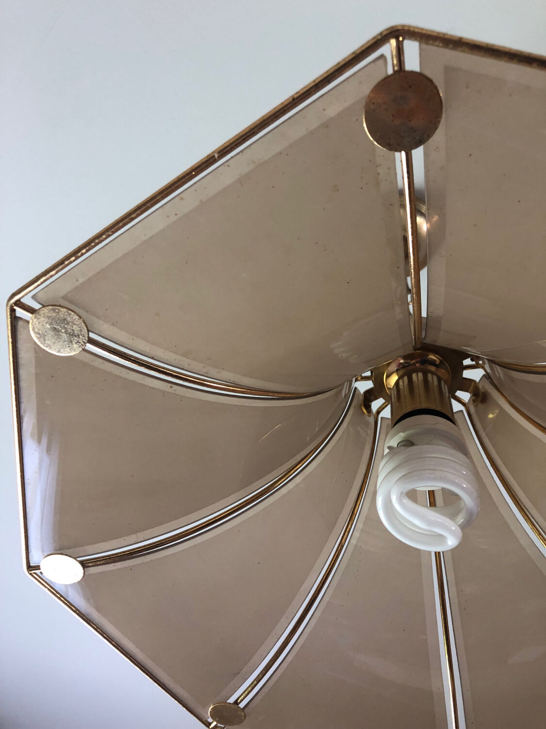 Suspension luminaire art deco