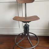 Atelier chair bienaise metal and wood