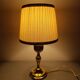 Lampe à poser pied en laiton art nouveau