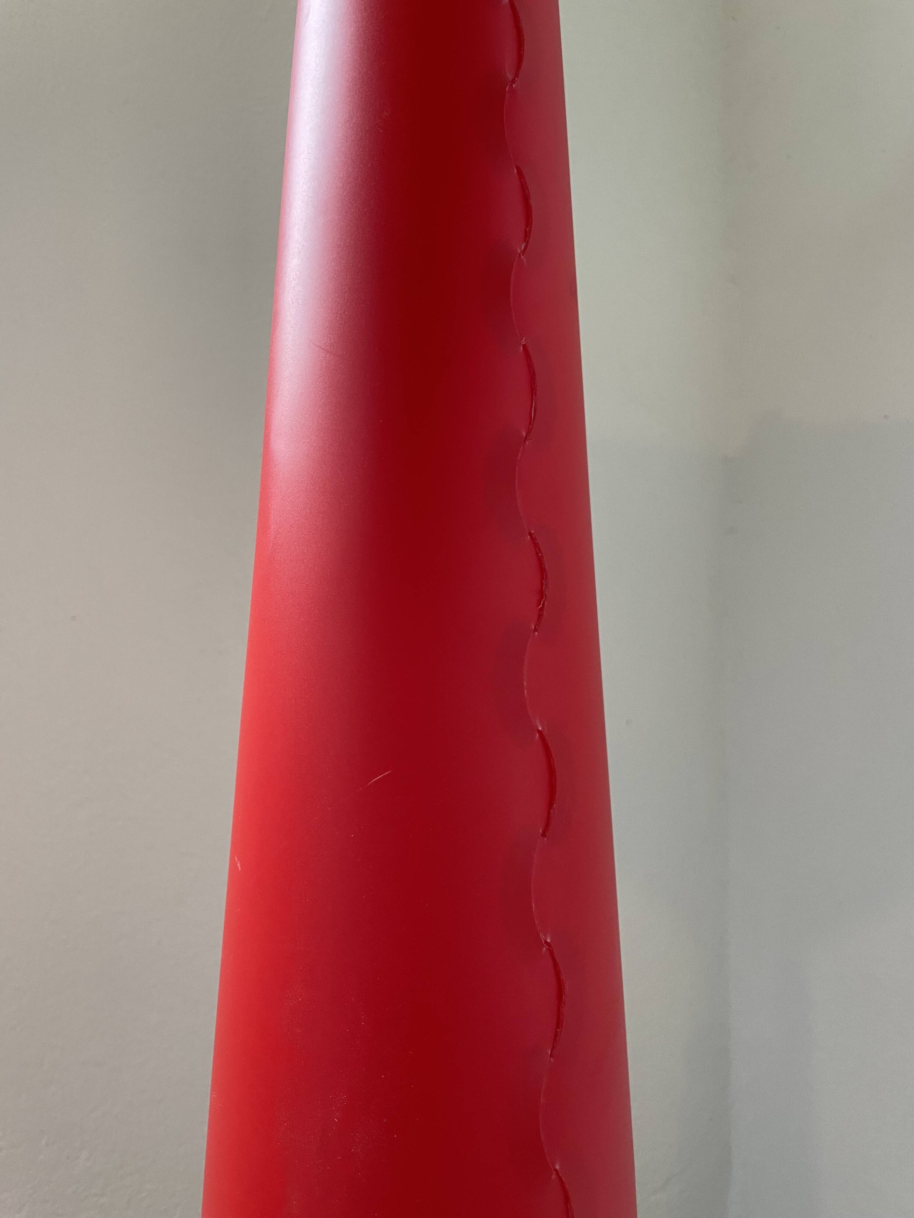 Red pop lamp from the 80s.