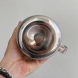 Pot à lait, carafe en inox brillant
