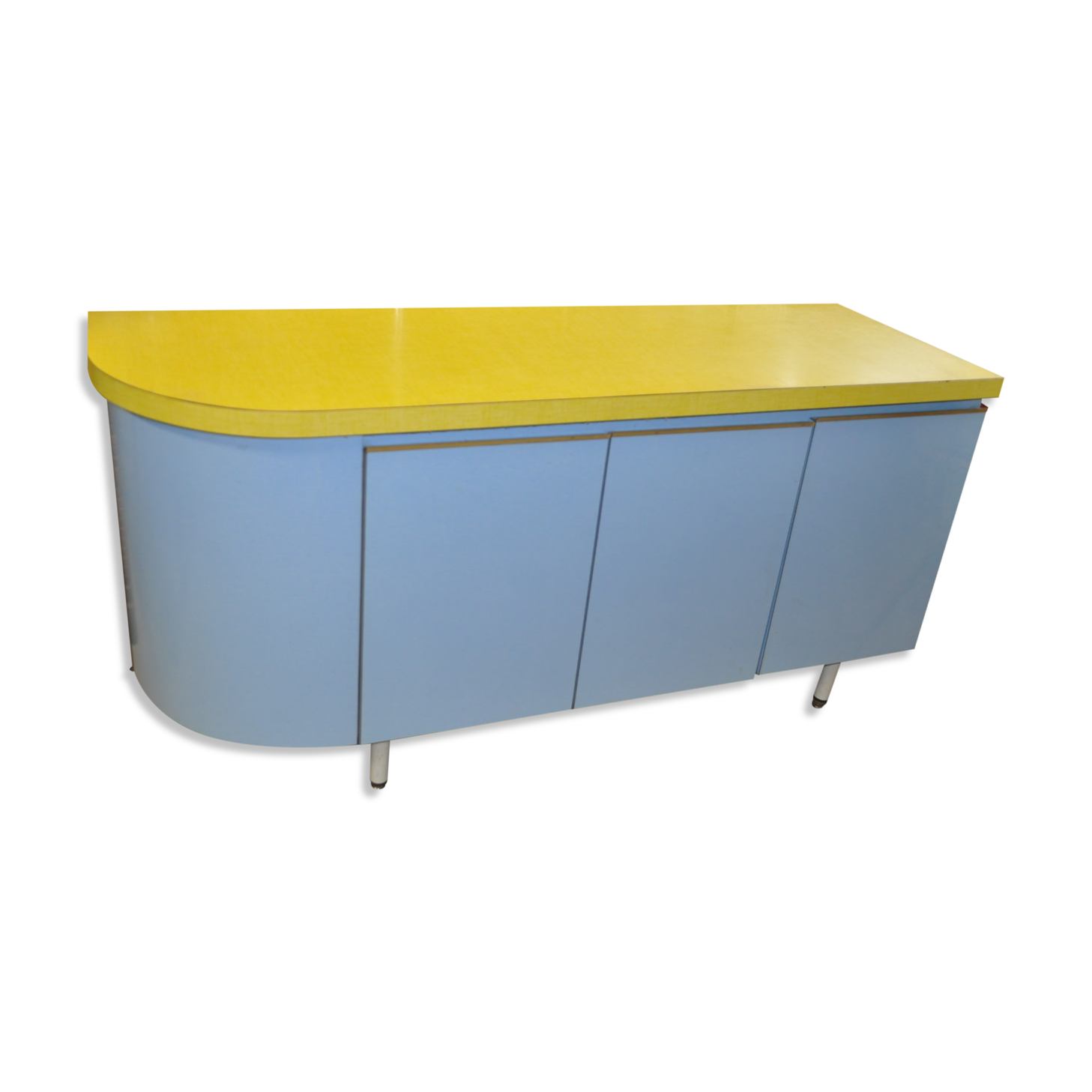Two-tone formica sideboard