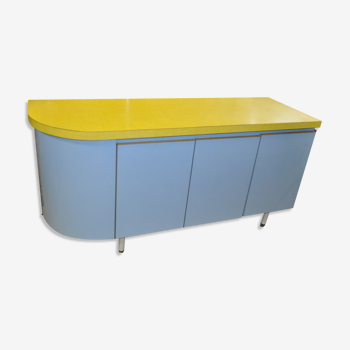 Two-tone formica sideboard