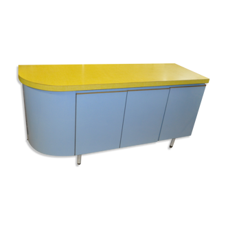 Two-tone formica sideboard