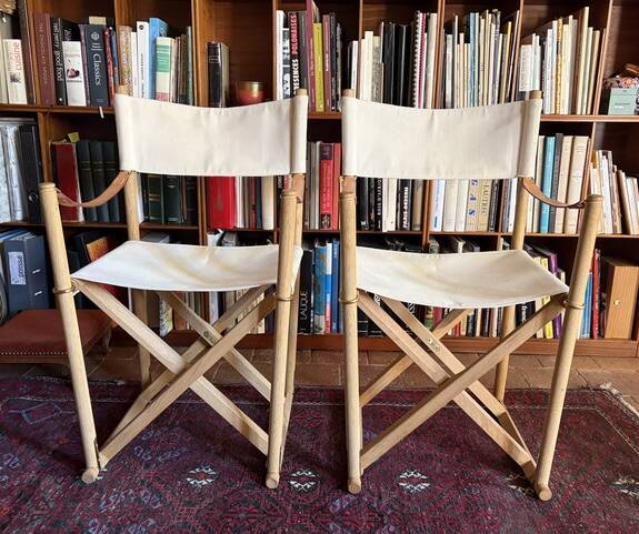 6 folding chairs Mogens Koch made by Carl Hansen