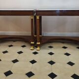Exceptional pair of Suede chests of drawers circa 1800