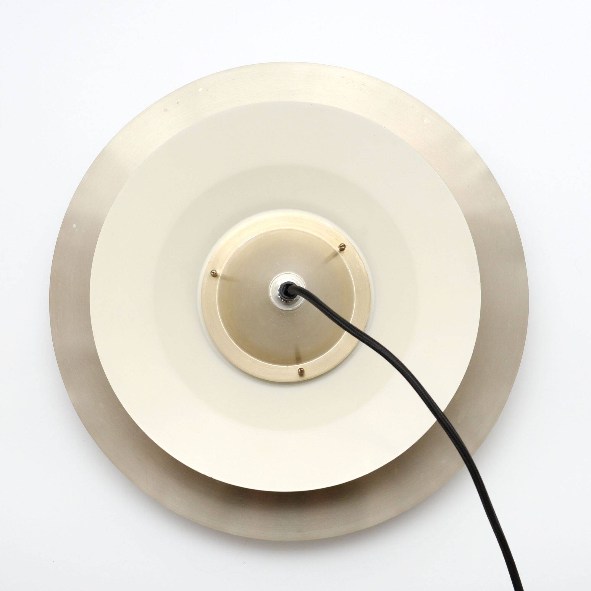 Vintage Danish lamp in brass, 1970's