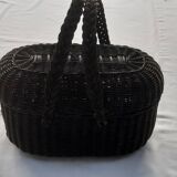 Small old Bussan style wicker basket