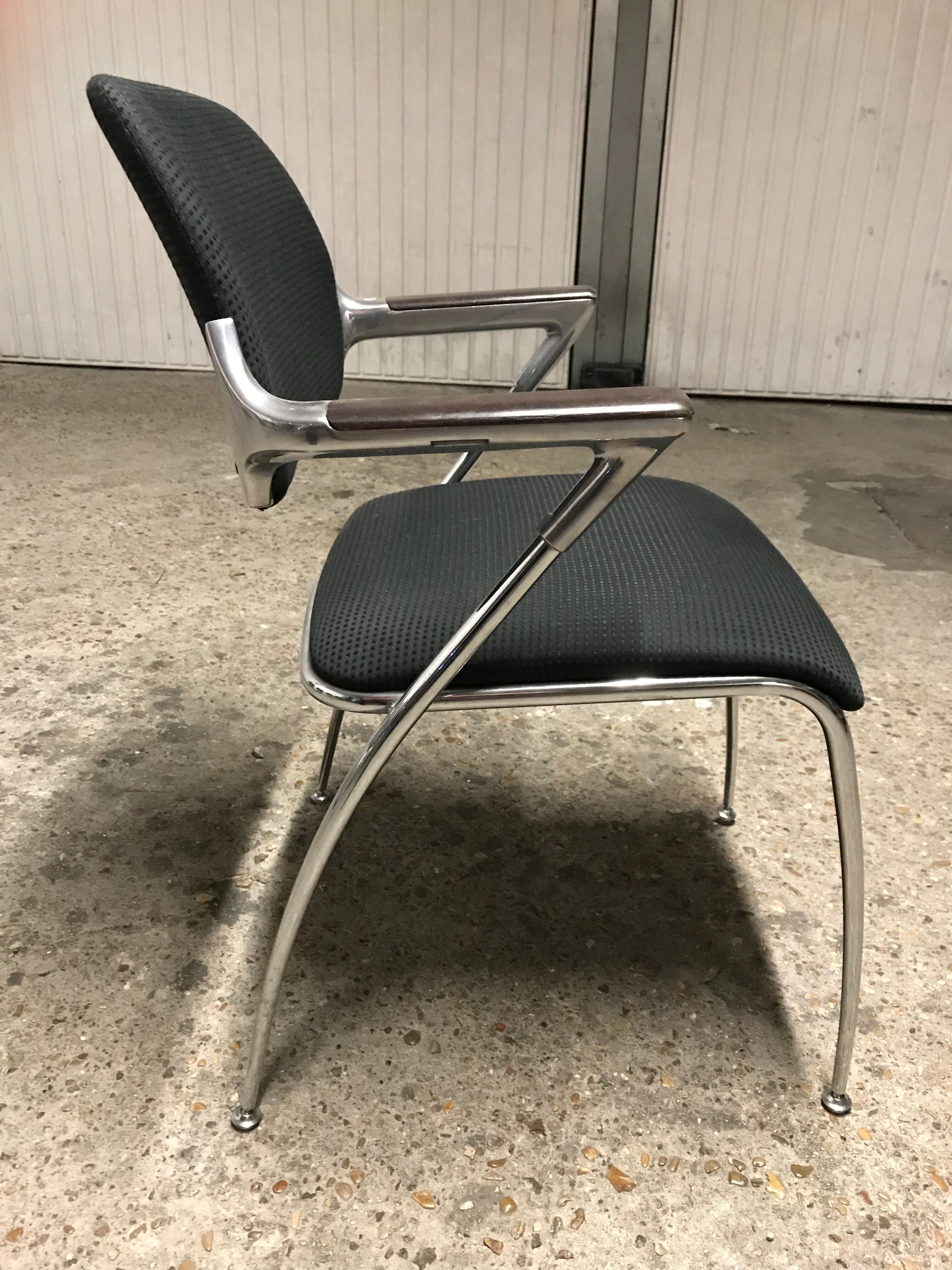 Suite of 5 office chairs 1970