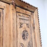 Small cabinet in folk art style