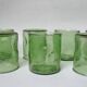 7 vintage water glasses