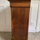 Bedside table / nightstand / column / Somno / Vintage mahogany stand