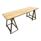 Table and trestles fir tray