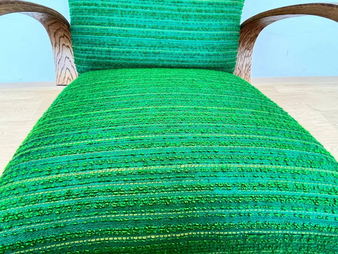 1940s Rare Miroslav Navratil armchair in Alvar Aalto style - Czechoslovakia