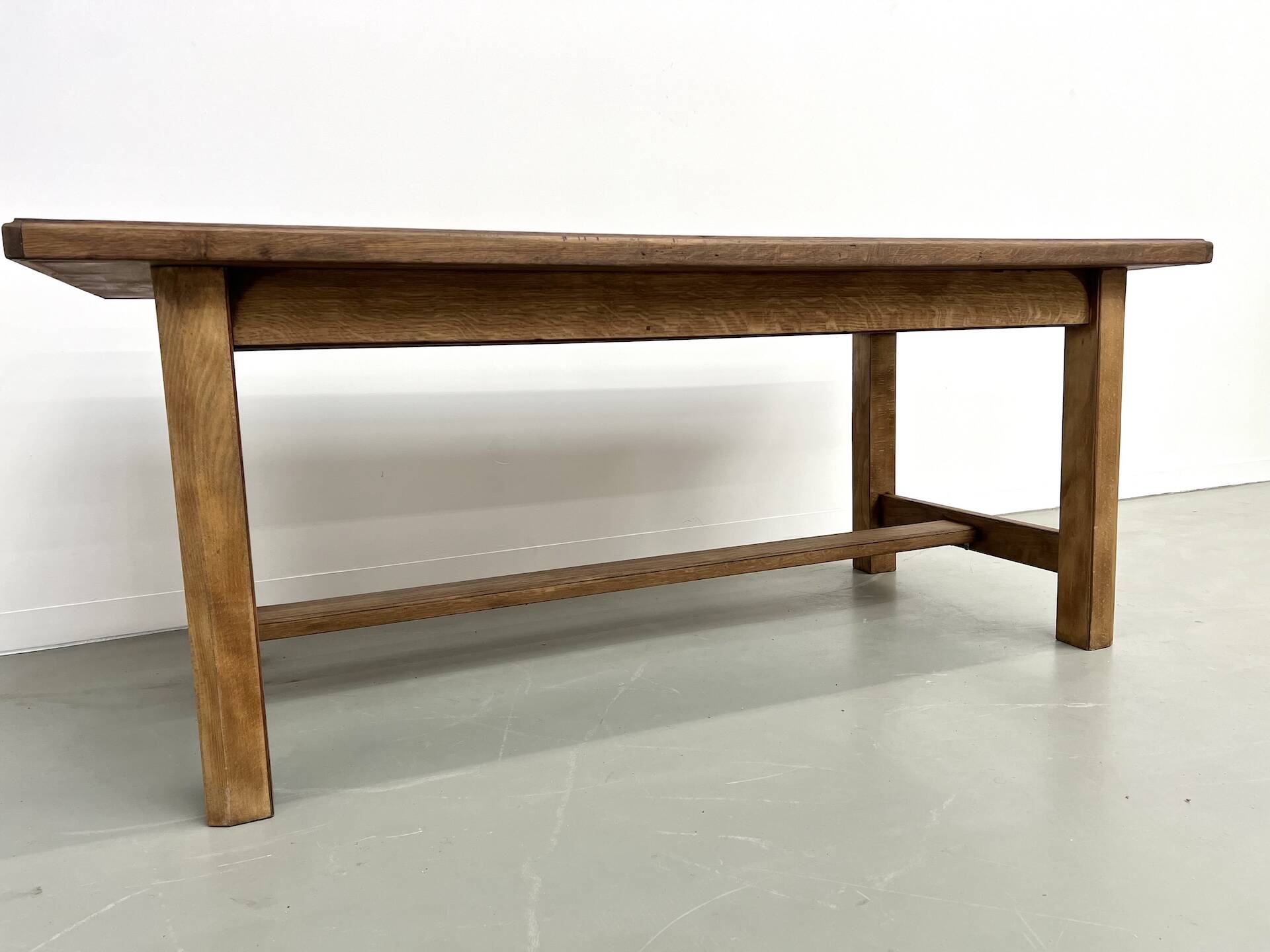 Table de ferme "campagne" en chêne