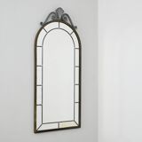 Miroir nordique en métal des années 50 – Design vintage