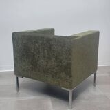 Fauteuil italien velours