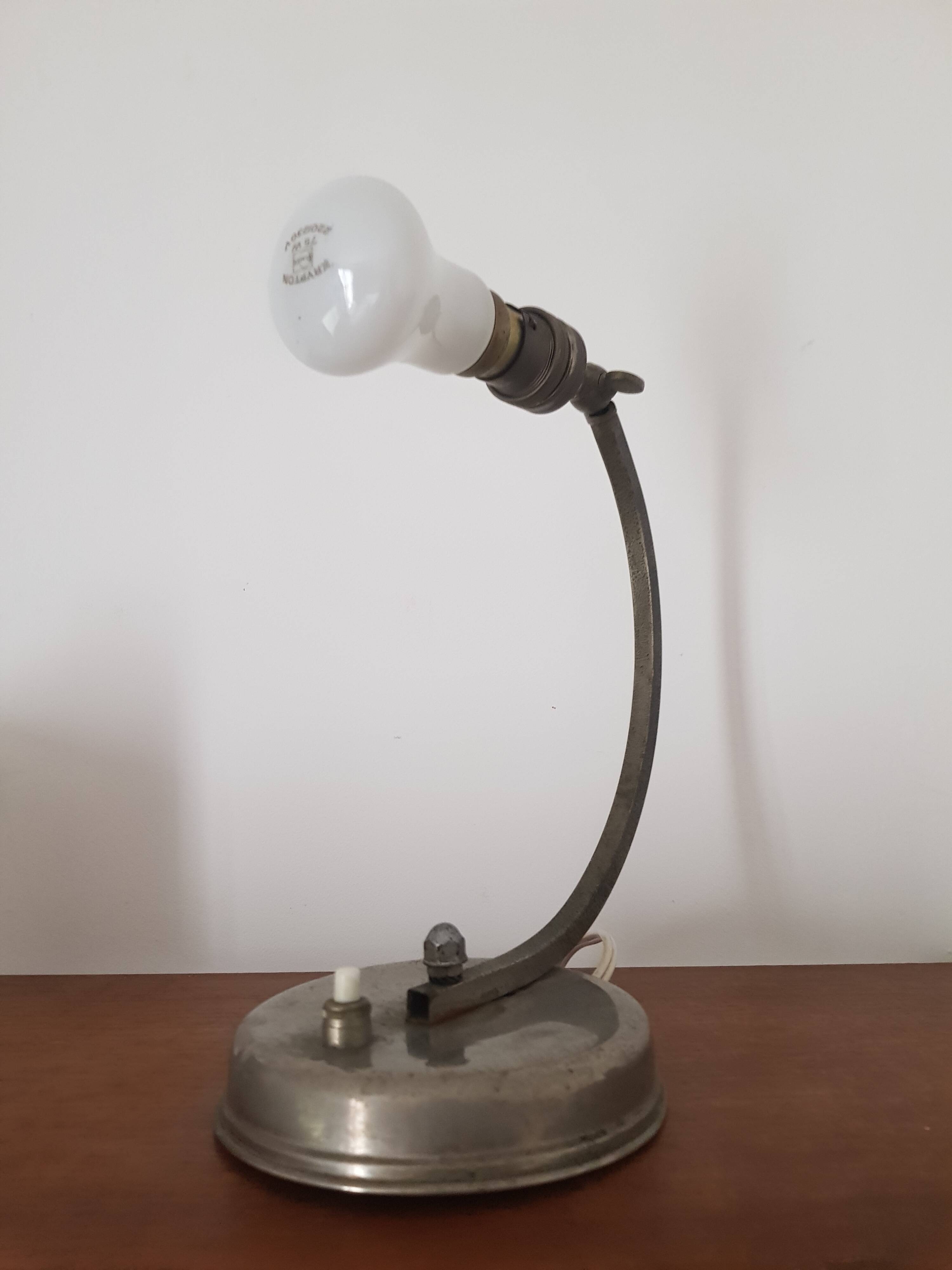 Lampe industrielle annees 50