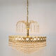 Crystal chandelier, Germany, 1970s