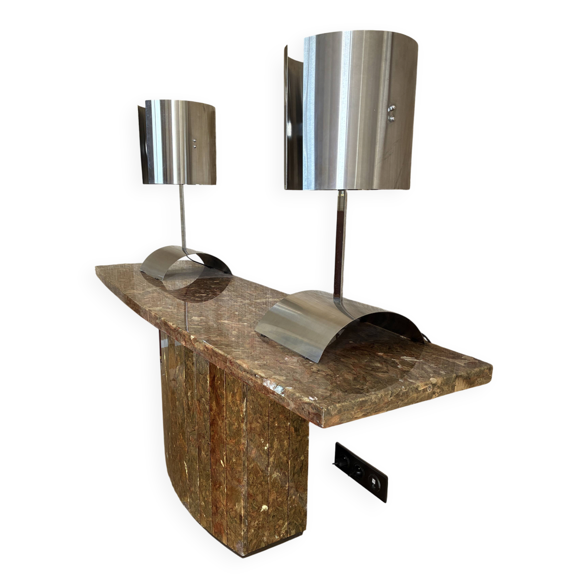 Resin console design – Contemporary work inspired by Italian style