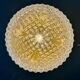 Vintage moulded glass wall or ceiling light globe