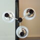 Suspension 1970 Targetti Sankey 3 feux