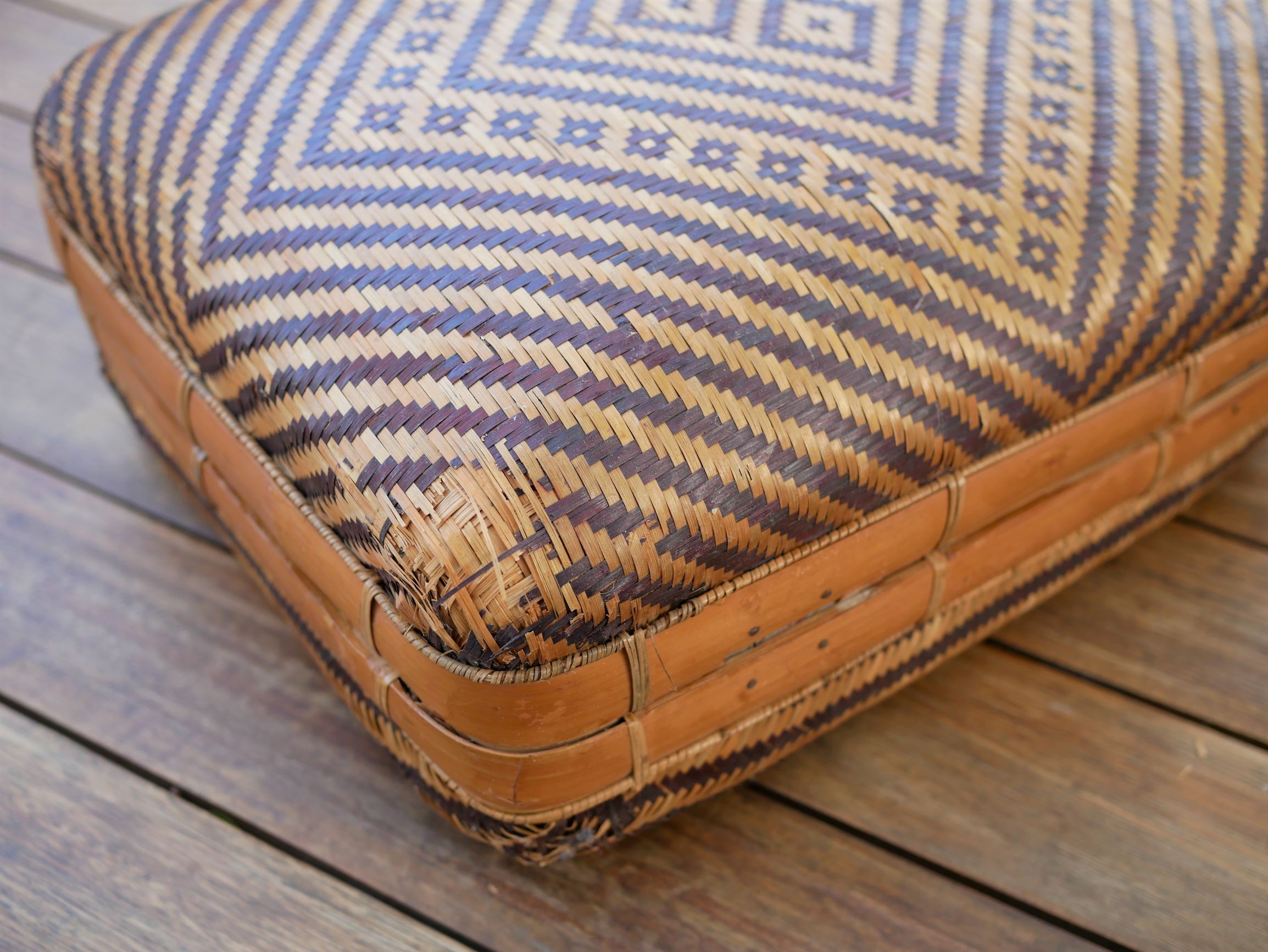 Vintage Wicker suitcase