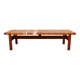 A vintage mid-century Danish Borge Mogensen 5272 rattan coffee table/bench