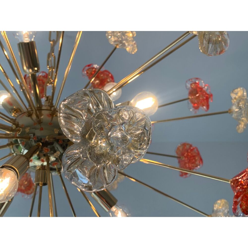 Murano glass chandelier