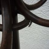 Porte-manteau perroquet bois courbé ancien