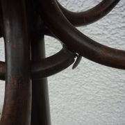 Old curved wood parrot coat holder