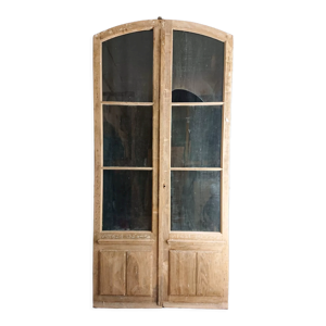 porte vitrée double