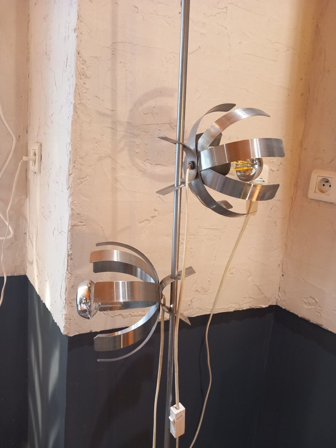 Flower floor lamp 1970