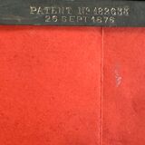 Triptych Mirror Barber Asia Bamboo 1865