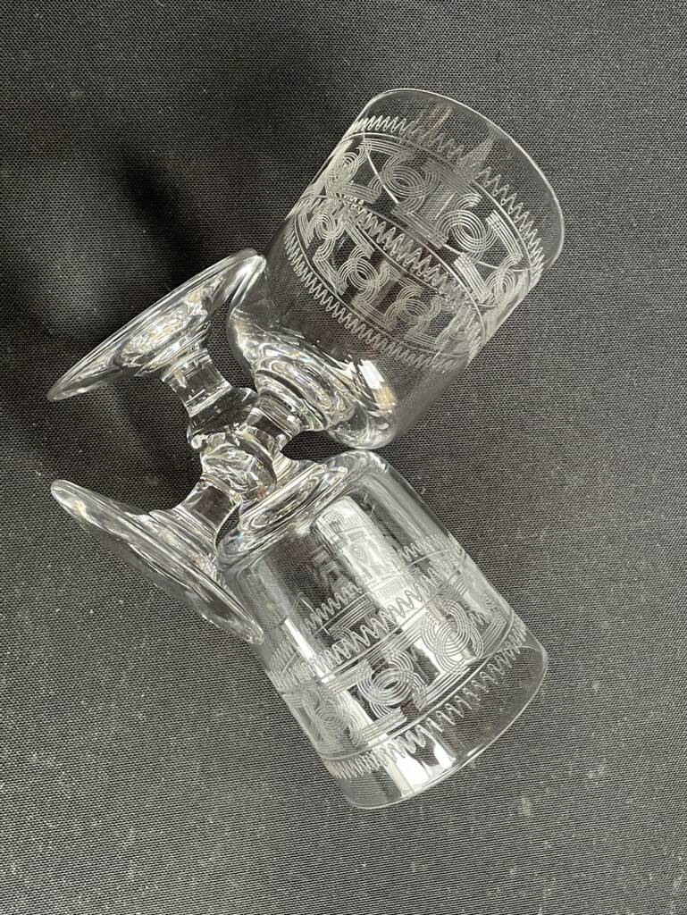 Baccarat グラス 5個　model gravure 3458 Baccarat グラス 5個 model gravure 3458