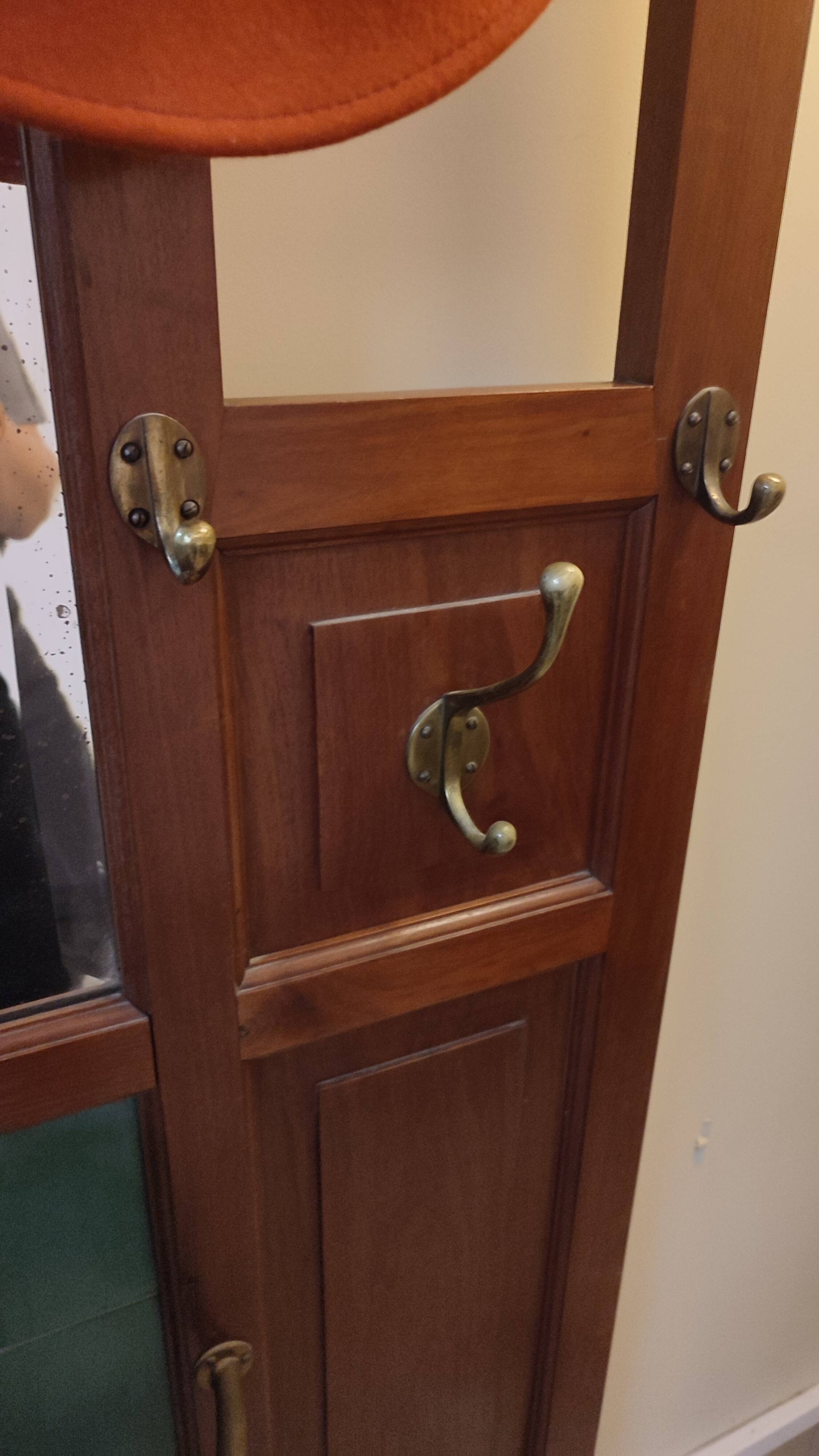 Large Art Deco coat rack