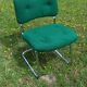 Chaise Stafor Steelcase verte