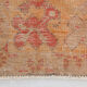 5x9 pale red & tan beige vintage rug 146x279cm