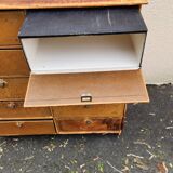 Cardboard box-making cabinet from 1950
