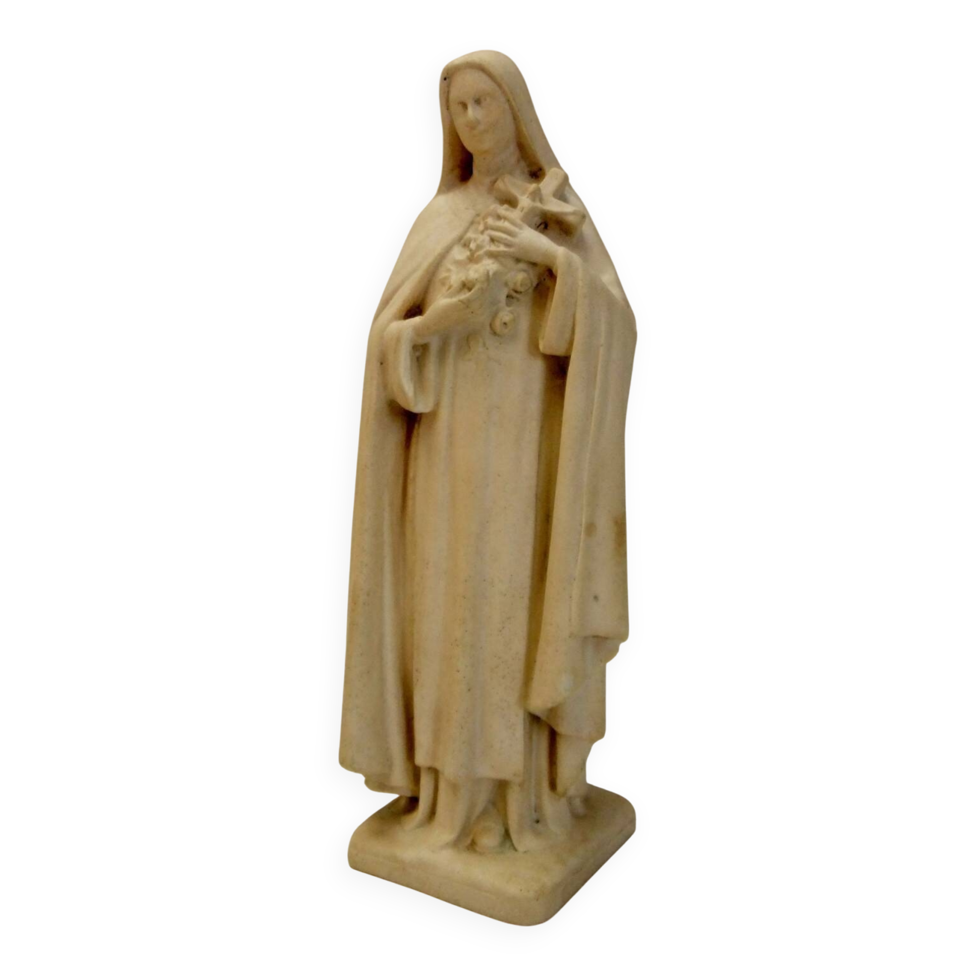 Statue of Saint Therese of Lisieux, brass seal, Saint Joseph of Lisieux workshop