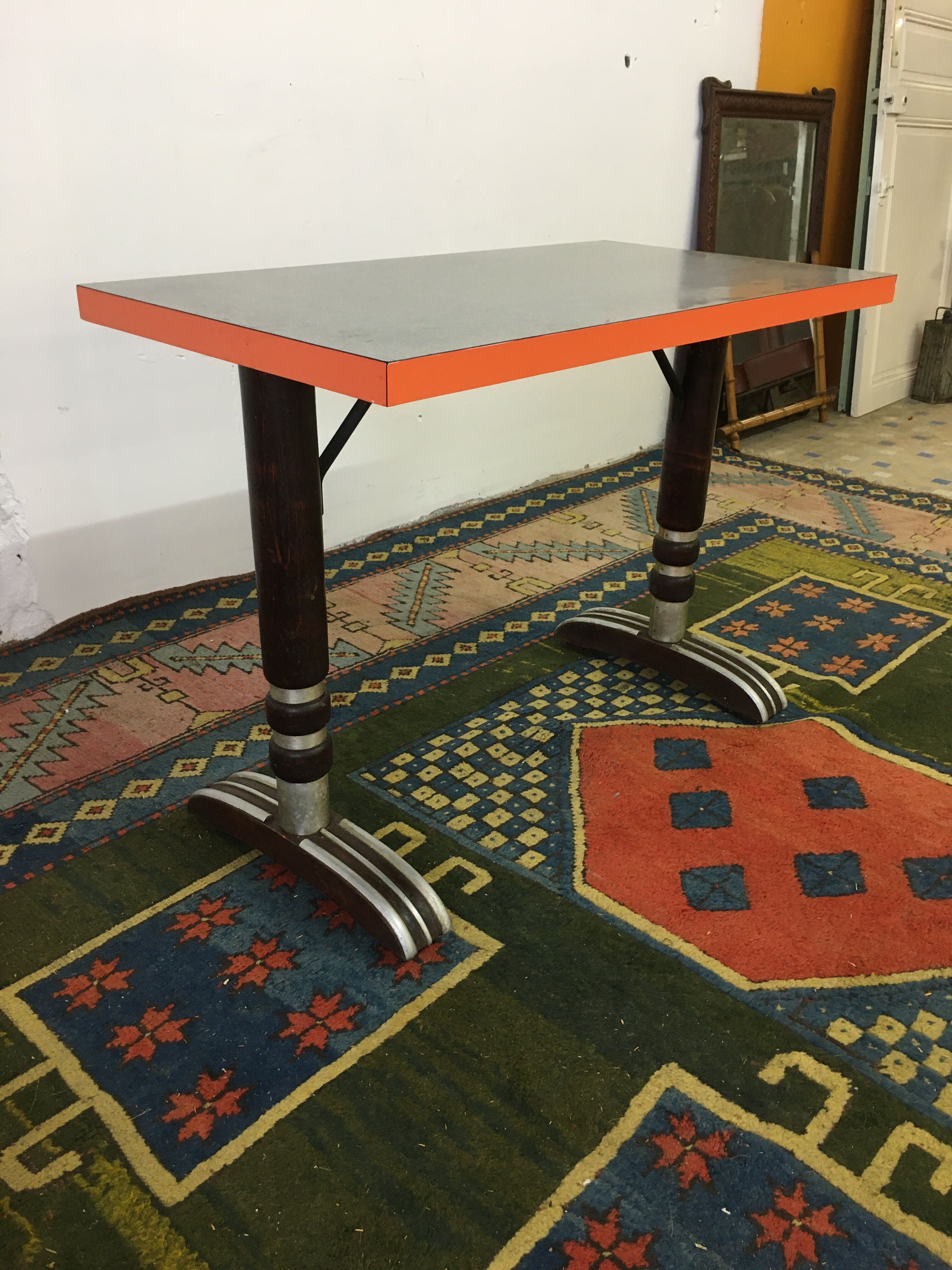 Tables bistro bistrot shabby ancienne brasserie