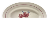 Badonvillers oval dish