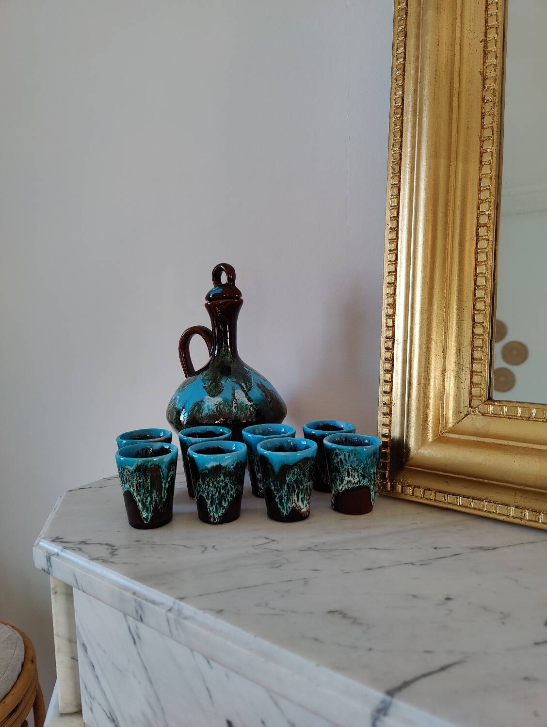 Vallauris liqueur service