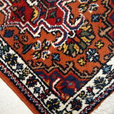 Vintage Persian Hamaadan done hand 40cm x 59cm carpet 1970 s