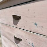 Patinated chest of drawers